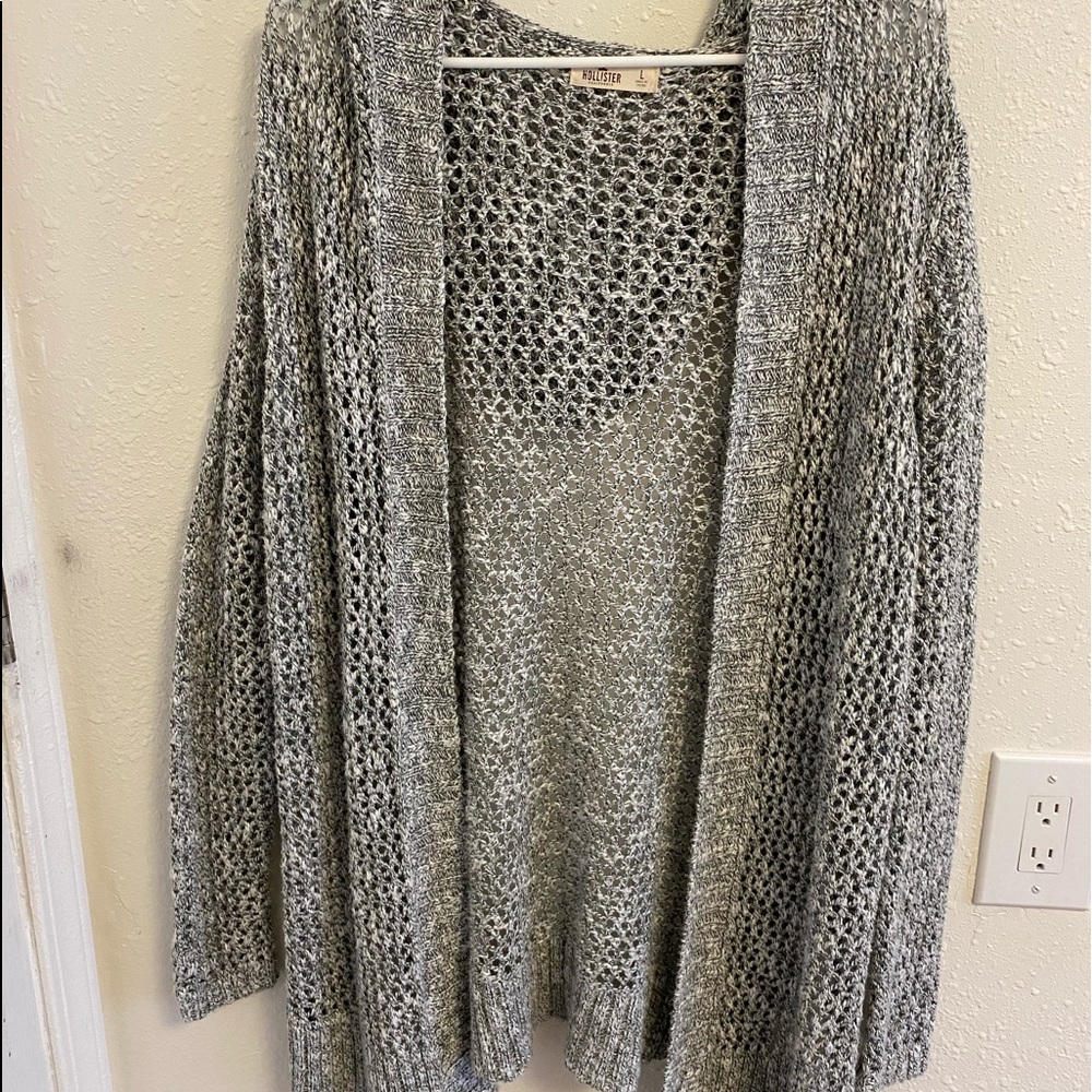 Grey Hollister Cardigan